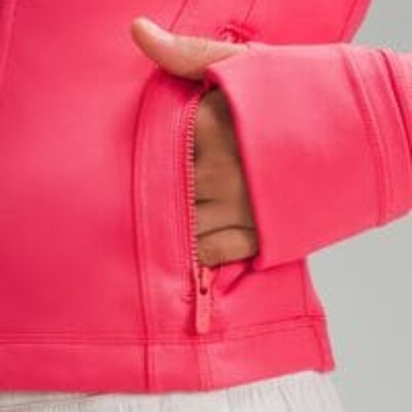 Lululemon Define Cropped Jacket *Nulu, Glaze Pink, Size 6 - Picture 4 of 9